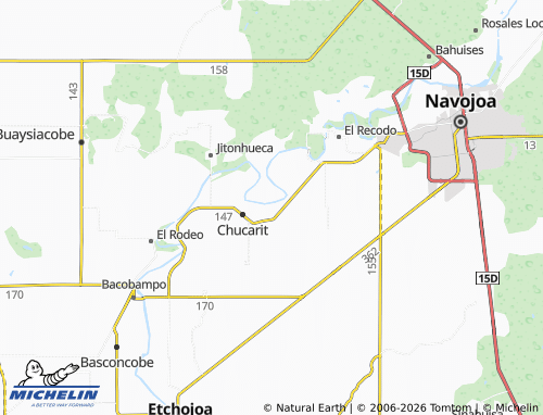 Mapa MICHELIN Navolato - ViaMichelin