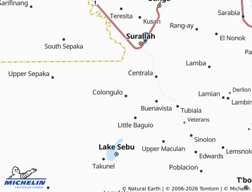 MICHELIN Colongulo map - ViaMichelin