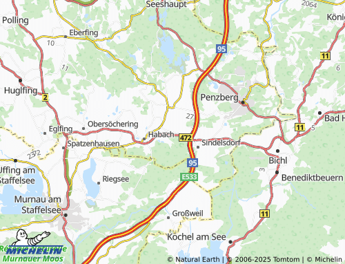 MICHELIN Dürnhausen map - ViaMichelin