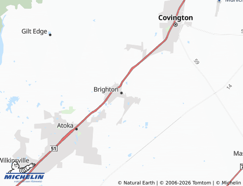 Mapa MICHELIN Brighton - ViaMichelin