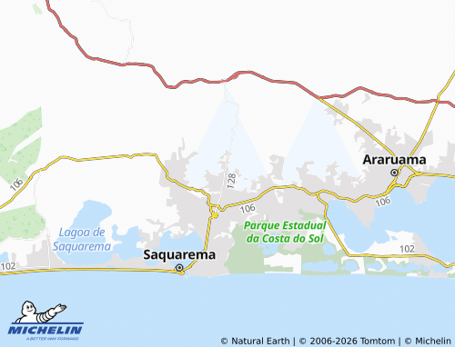 Mappa MICHELIN Rio da Areia - ViaMichelin