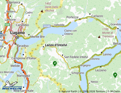 Mapa MICHELIN Laino - ViaMichelin