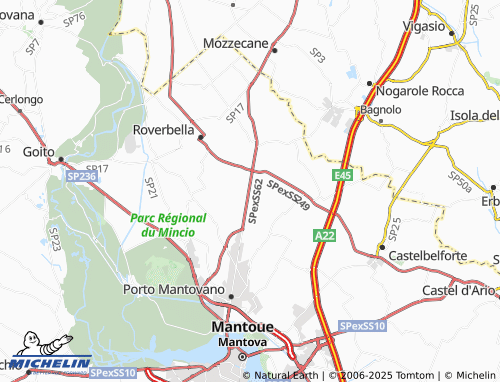 MICHELIN Santa Lucia map - ViaMichelin