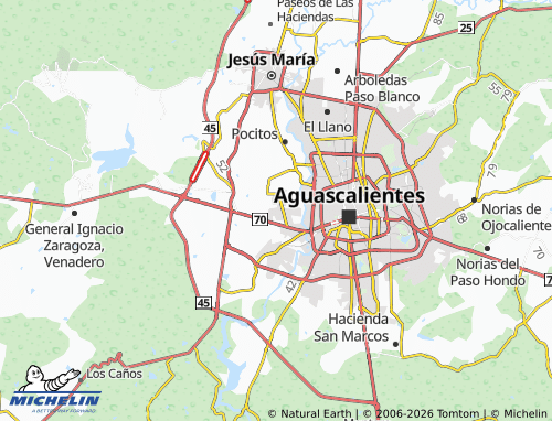 MICHELIN Residencial La Rioja map - ViaMichelin