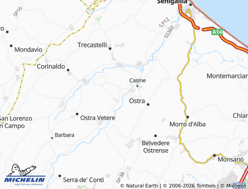 Mapa MICHELIN Pianello - ViaMichelin