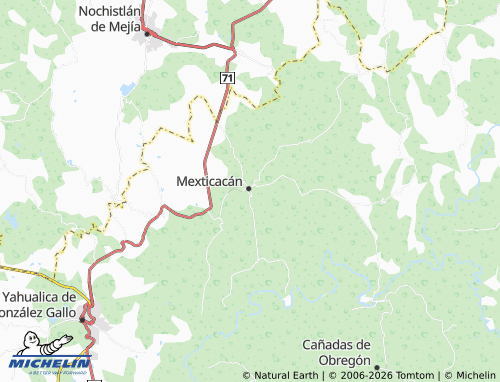 MICHELIN Centro map - ViaMichelin