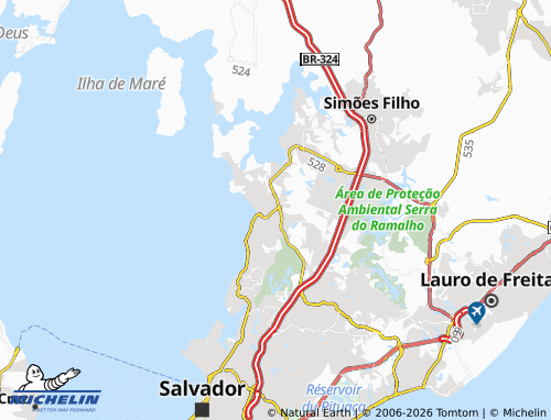 Mapa MICHELIN Fazenda Coutos - ViaMichelin
