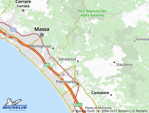 Mappa MICHELIN Riomagno - ViaMichelin