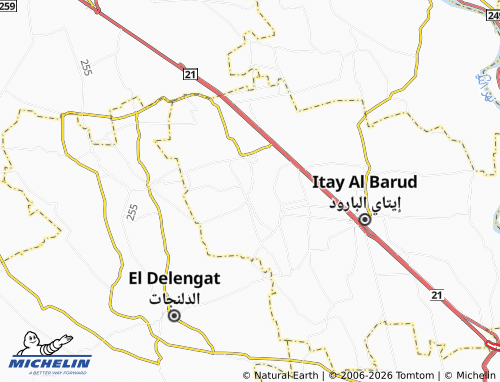 Mapa MICHELIN al-Nibayrah - ViaMichelin