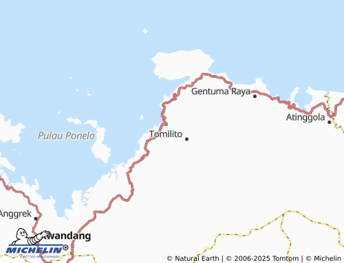 MICHELIN Milango map - ViaMichelin