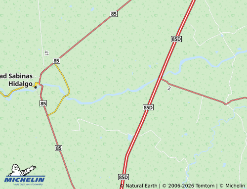 Mapa MICHELIN Garza Ayala - ViaMichelin