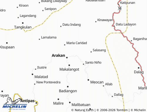 MICHELIN Greenfield map - ViaMichelin