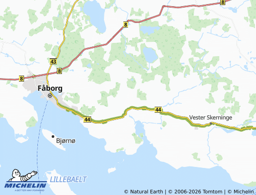 Mapa MICHELIN Pejrup - ViaMichelin
