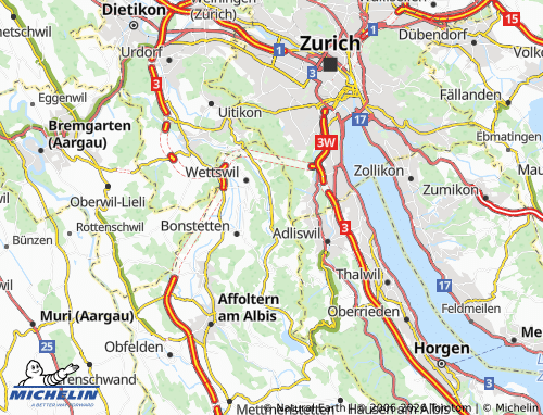 Mapa MICHELIN Stallikon - ViaMichelin