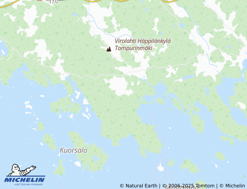 MICHELIN Matinmäki map - ViaMichelin