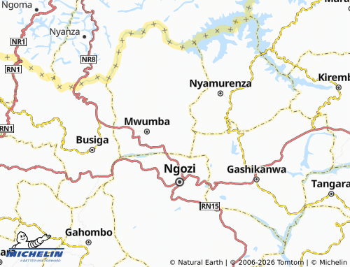 Mapa MICHELIN Buye - ViaMichelin