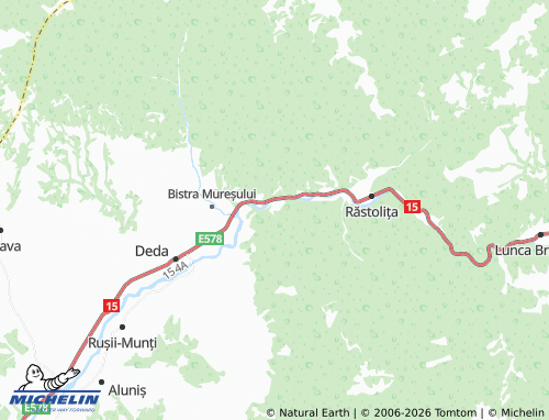 Carte MICHELIN Borzia - ViaMichelin