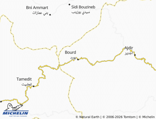 MICHELIN Bourd map - ViaMichelin