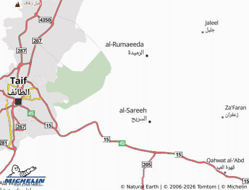 Carte MICHELIN al-Abala' - ViaMichelin