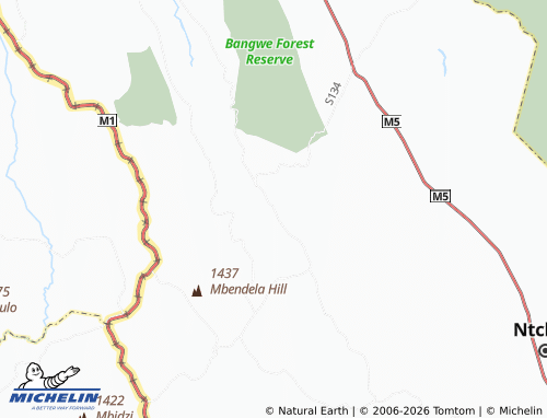 MICHELIN Kam'phulusa map - ViaMichelin