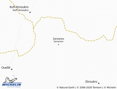 Carte MICHELIN Zanzansso - ViaMichelin