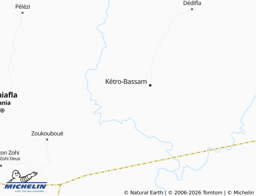 MICHELIN-Landkarte Kouléyo - ViaMichelin