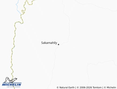 Mappa MICHELIN Sakamahily - ViaMichelin