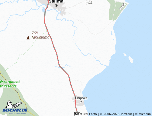 MICHELIN Mwamvu map - ViaMichelin