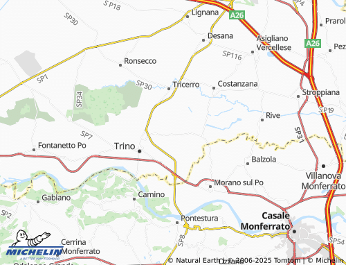 MICHELIN Robella map - ViaMichelin