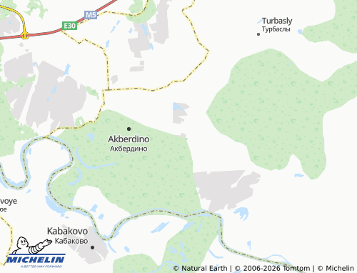 MICHELIN-Landkarte Blokhino - ViaMichelin