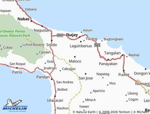 MICHELIN Maloco map - ViaMichelin