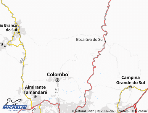 MICHELIN Bacaetava map - ViaMichelin