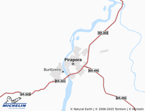 MICHELIN Industrial map - ViaMichelin