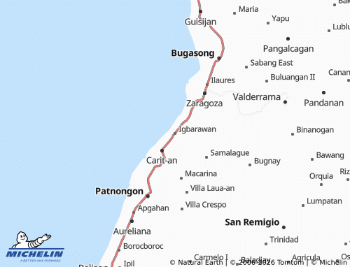 MICHELIN Igbarawan map - ViaMichelin