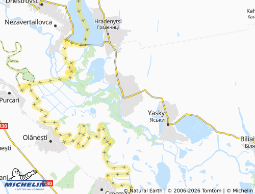 Mapa MICHELIN Troitske - ViaMichelin