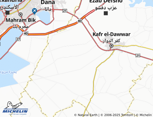 MICHELIN Ezbet Hamida map - ViaMichelin