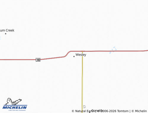 Mappa MICHELIN Wesley - ViaMichelin