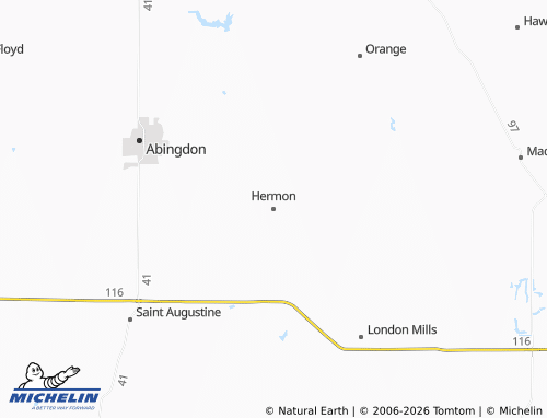 Mapa MICHELIN Hermon - ViaMichelin