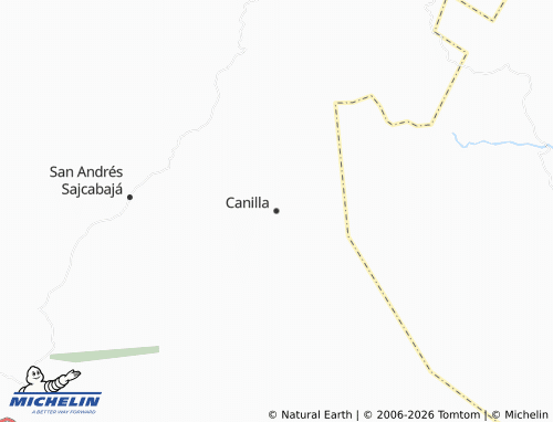 MICHELIN Canilla map - ViaMichelin