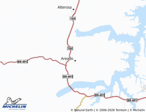 Mapa MICHELIN São Vicente - ViaMichelin
