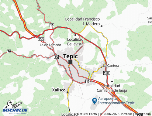 MICHELIN Cuitláhuac map - ViaMichelin
