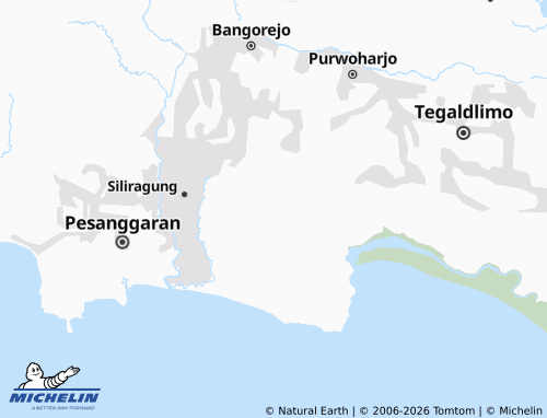 MICHELIN Temurejo map - ViaMichelin