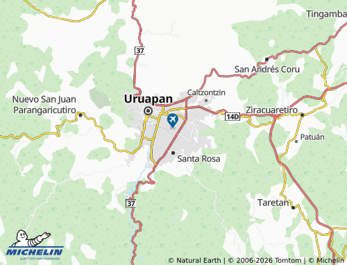 Mappa MICHELIN Aeropuerto - ViaMichelin