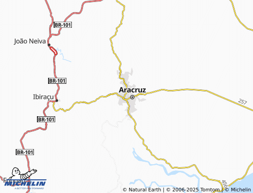 MICHELIN Centro map - ViaMichelin