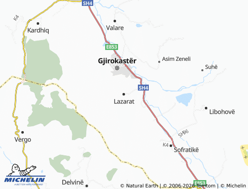 Mappa MICHELIN Lazarat - ViaMichelin