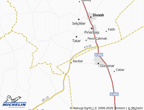 MICHELIN Ağaçbeyli map - ViaMichelin