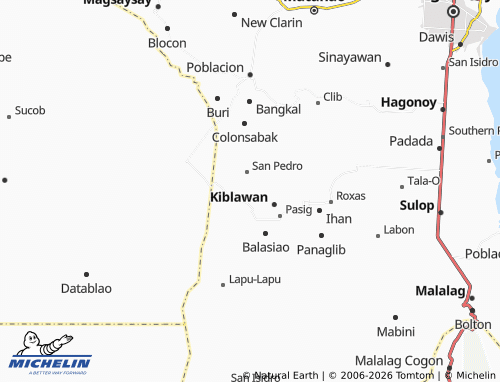 MICHELIN Bagumbayan map - ViaMichelin