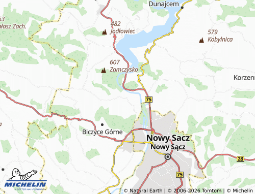 MICHELIN Marcinkowice map - ViaMichelin