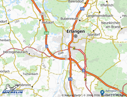 Mappa MICHELIN Schallershof - ViaMichelin