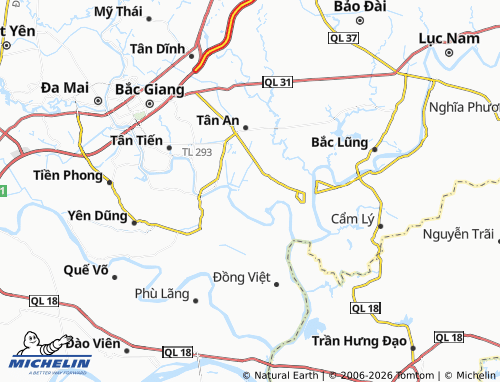 Mapa MICHELIN Lãng Sơn - ViaMichelin